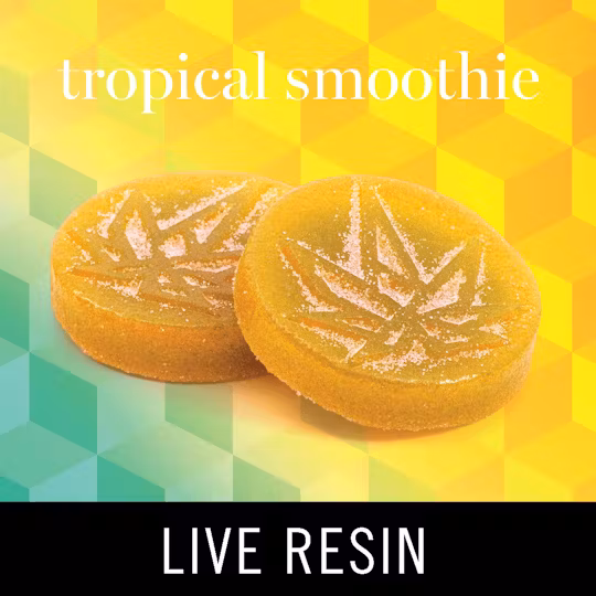 Photograph of product: Levitate | Tropical Smoothie Live Resin Gummies | 200mg