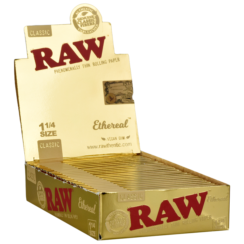 Photograph of product: RAW Ethereal Classic Rolling Papers | 1 1/4