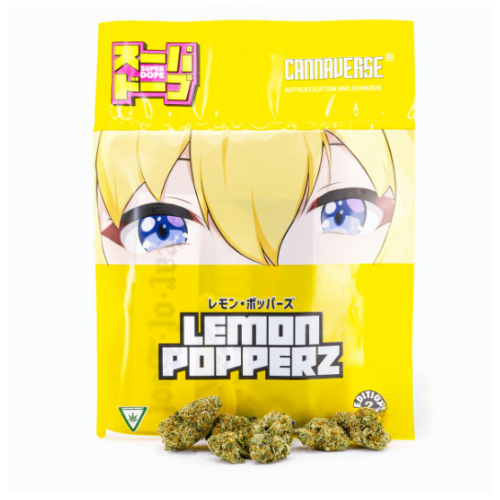 Photograph of product: Lemon Popperz | 3.5g | Super Dope