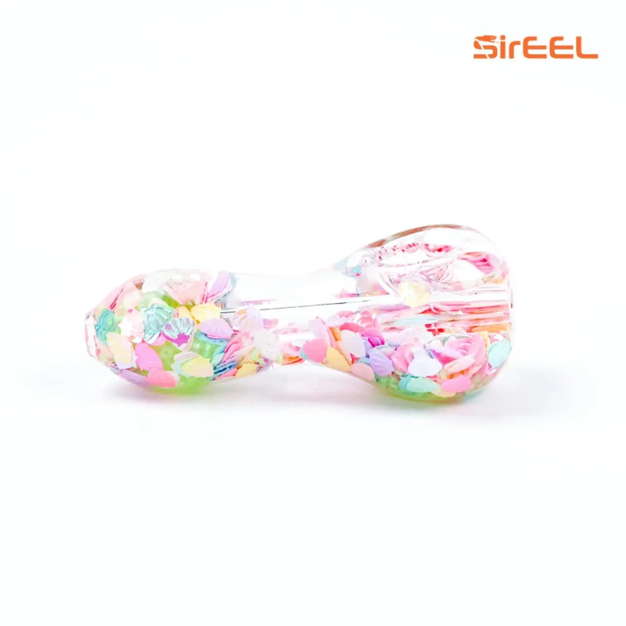Photograph of product: SirEEL | 4" Pink Seashell Glow-Tide | Freezable Spoon