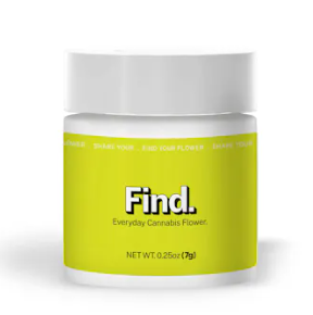 Photograph of product: Find | Flower | Purple Carnival | Prepack | Mixed Buds | 7g- Oui'd