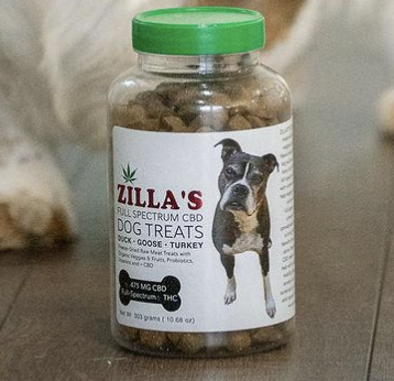 Photograph of product: Zilla's | CBD Dog Treats - Poulty