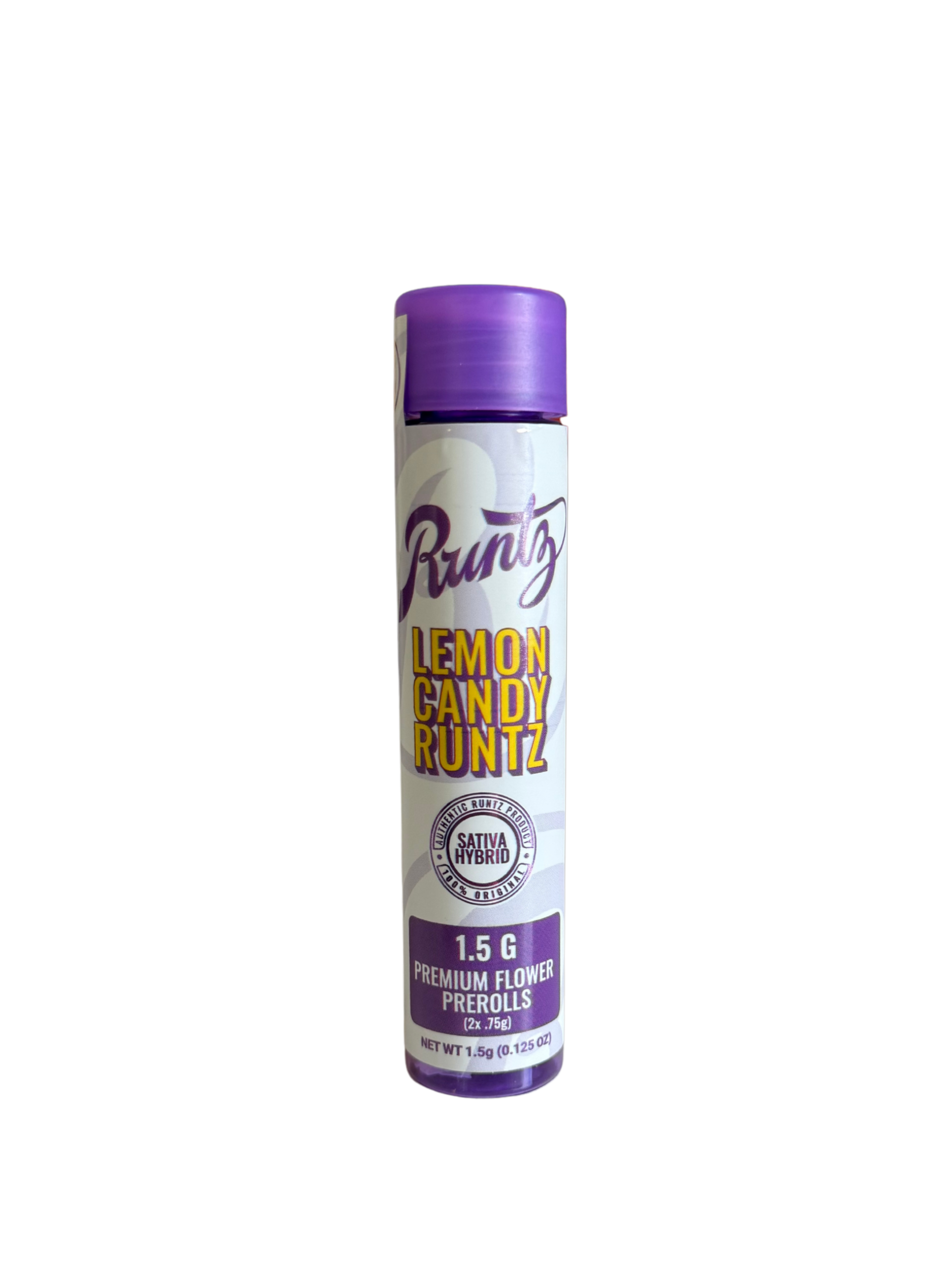 Photograph of product: Lemon Candy Runtz | Pre-Roll | 2pk 1.5g