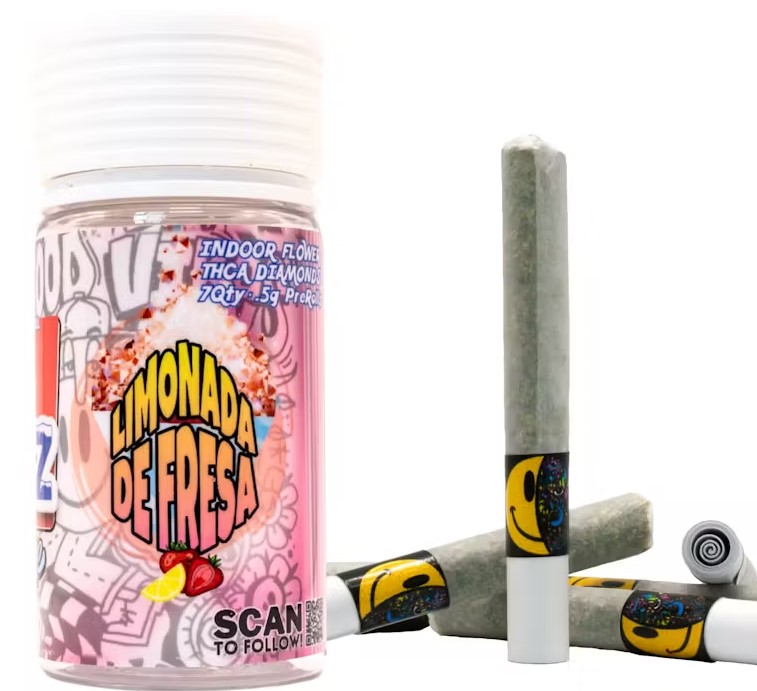 Photograph of product: Head Space Mini Raspaz - Limonada De Fresa 7pk