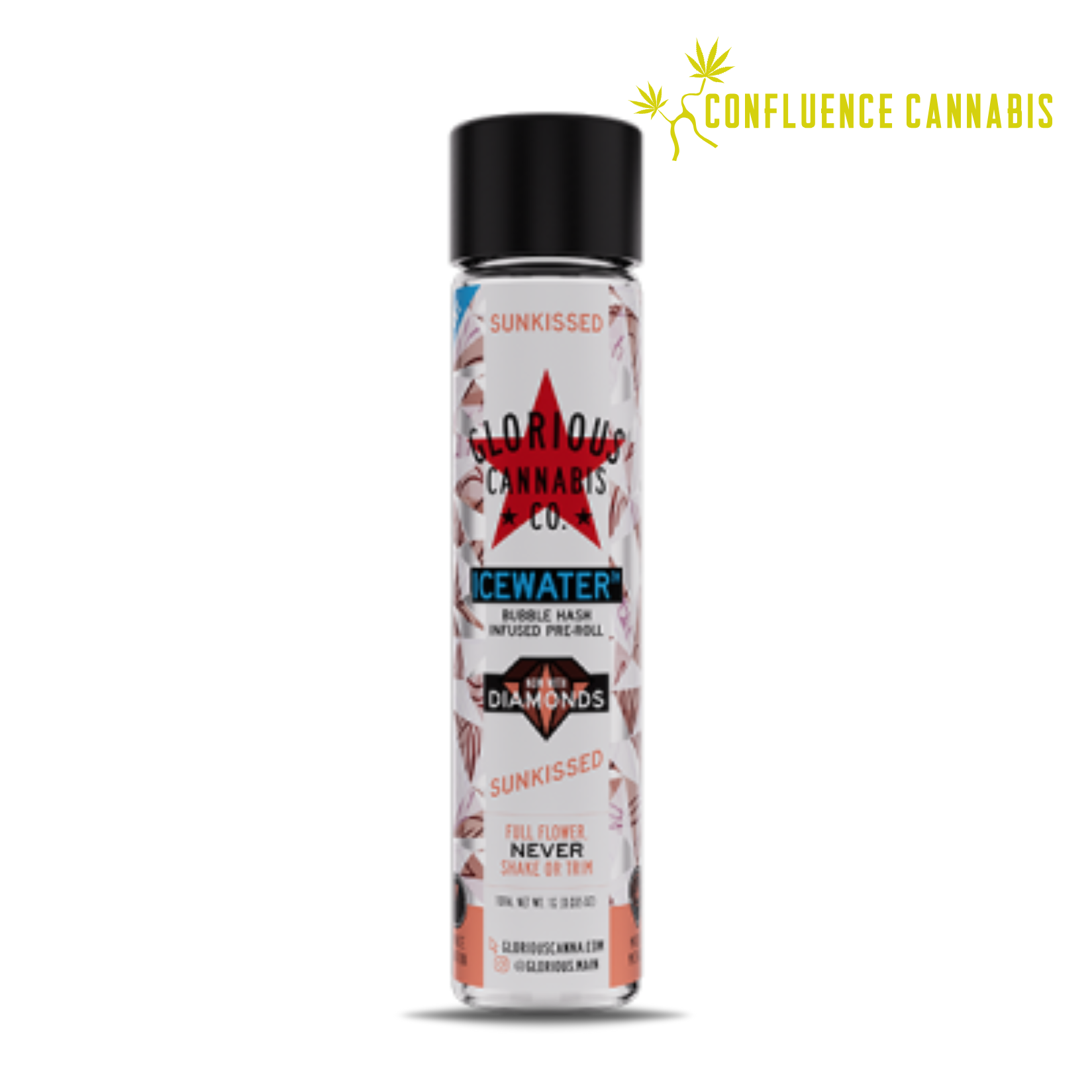 Photograph of product: Sunkissed Diamond & Bubble au chocolat (Infused) PREROLL