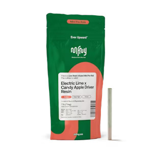 Photograph of product: Electric Lime x Strawpaya Live Resin Infused | Pre-Rolls | 1.5g (S)