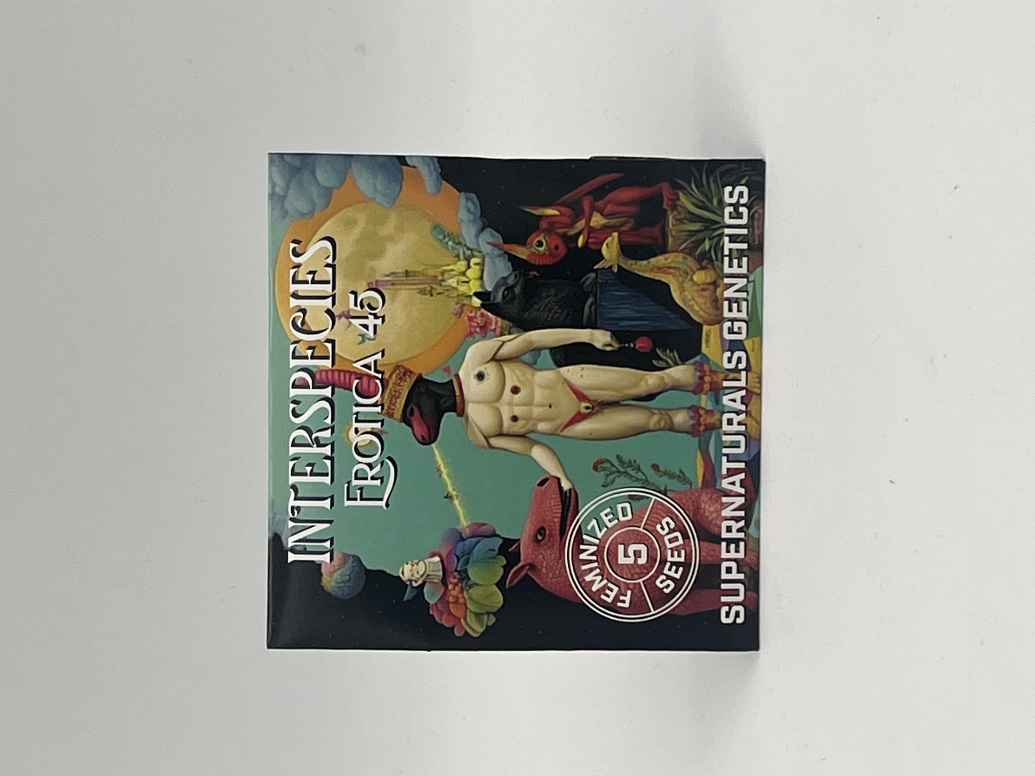 Photograph of product: Supernaturals | Interspecies Erotica 45 | Seeds | 5 Pack