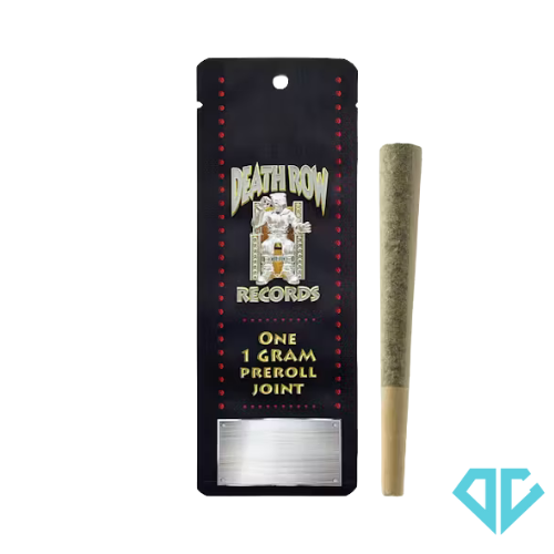 Photograph of product: Death Row Lemon Rizz Pre-Roll 1g