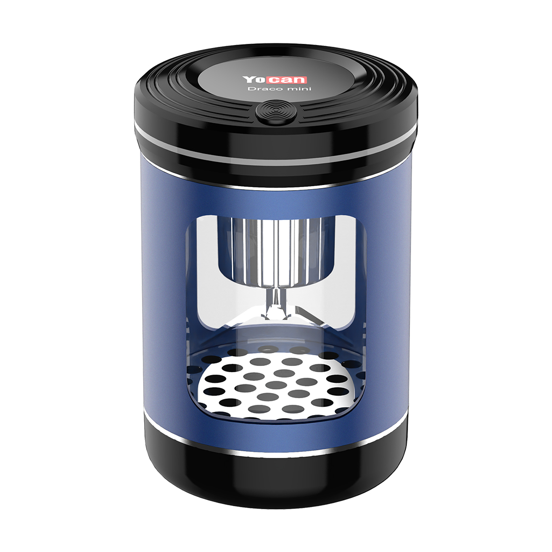 Photograph of Product: Draco Mini Electric Grinder | Blue