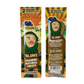 Photograph of product: AU | Hits Blunt | Original Hemp Blunt Wrap 2pk