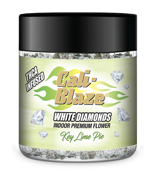 Photograph of Product: Cali Blaze - Key Lime Pie THCa Infused White Diamond Rocks 3.5g | 2/$50