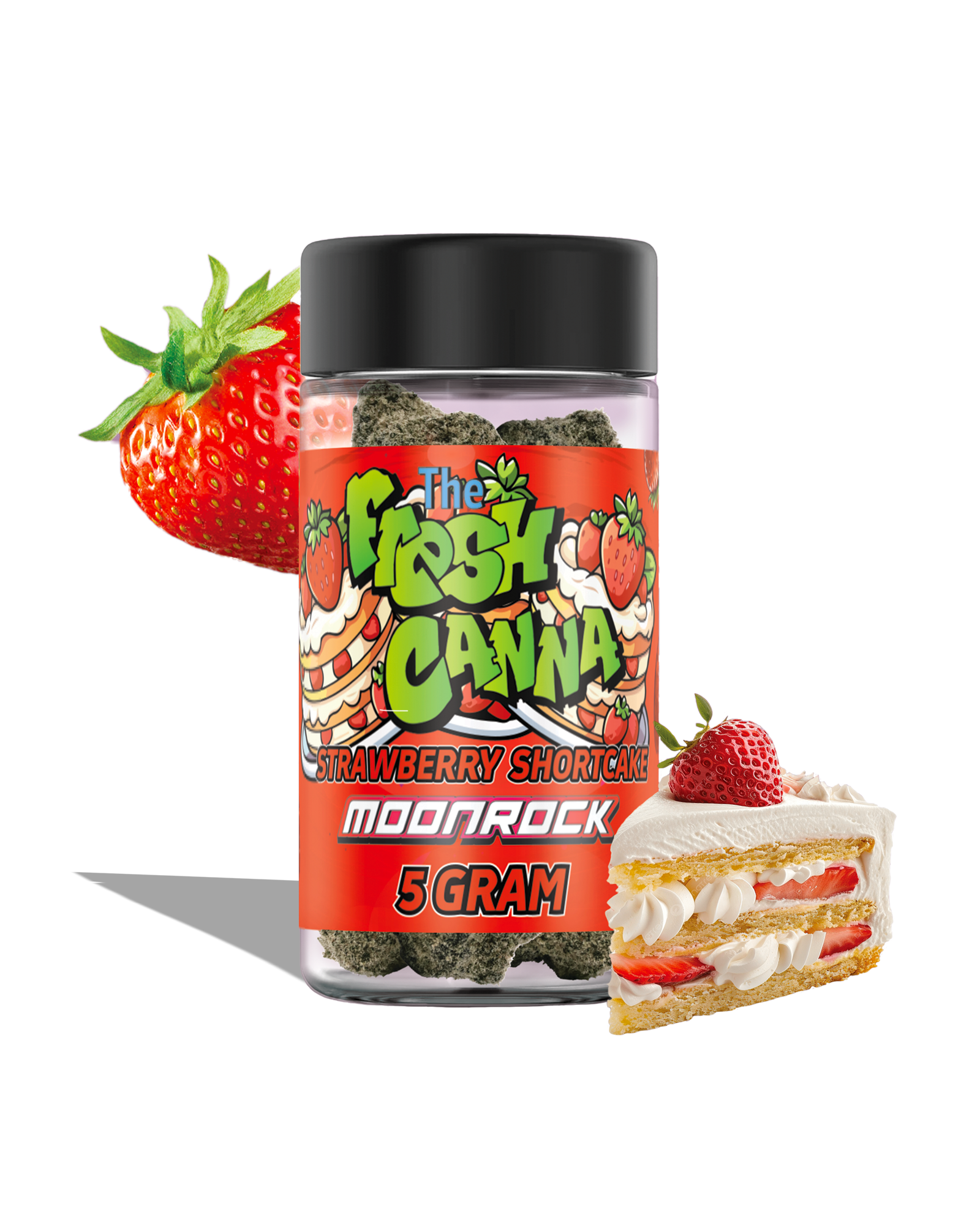 Photograph of product: Strawberry Shortcake Moonrocks 5g