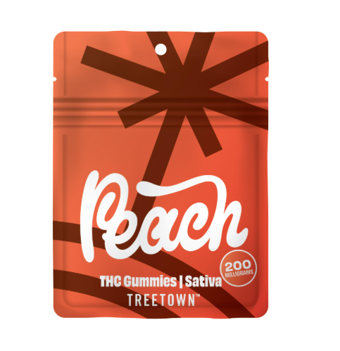 Photograph of product: Standard Peach | 10mg x 10pk | TreeTown