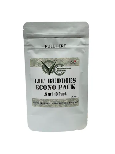 Photograph of product: Veterans Choice Creations | Sugar Diesel | Lil' Buddies Pre-Rolls | 10PK