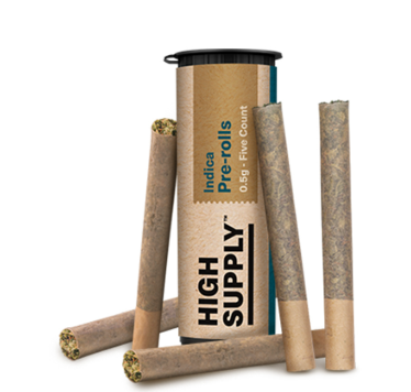 Photograph of product: Watermelon Wilson | Pre-Roll 5Pk | 2.5g