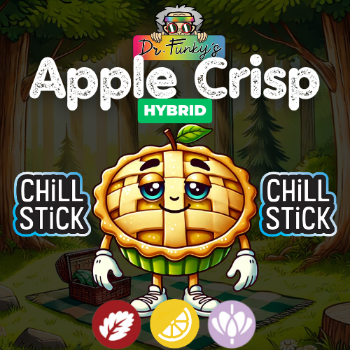 Photograph of Product: Dr. Funky's- Infused Pre-Roll-Chill Stick-Apple Crisp