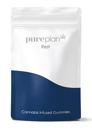 Photograph of product: Cherry Grape Rest Effect Gummies | 2.5mg 10pk