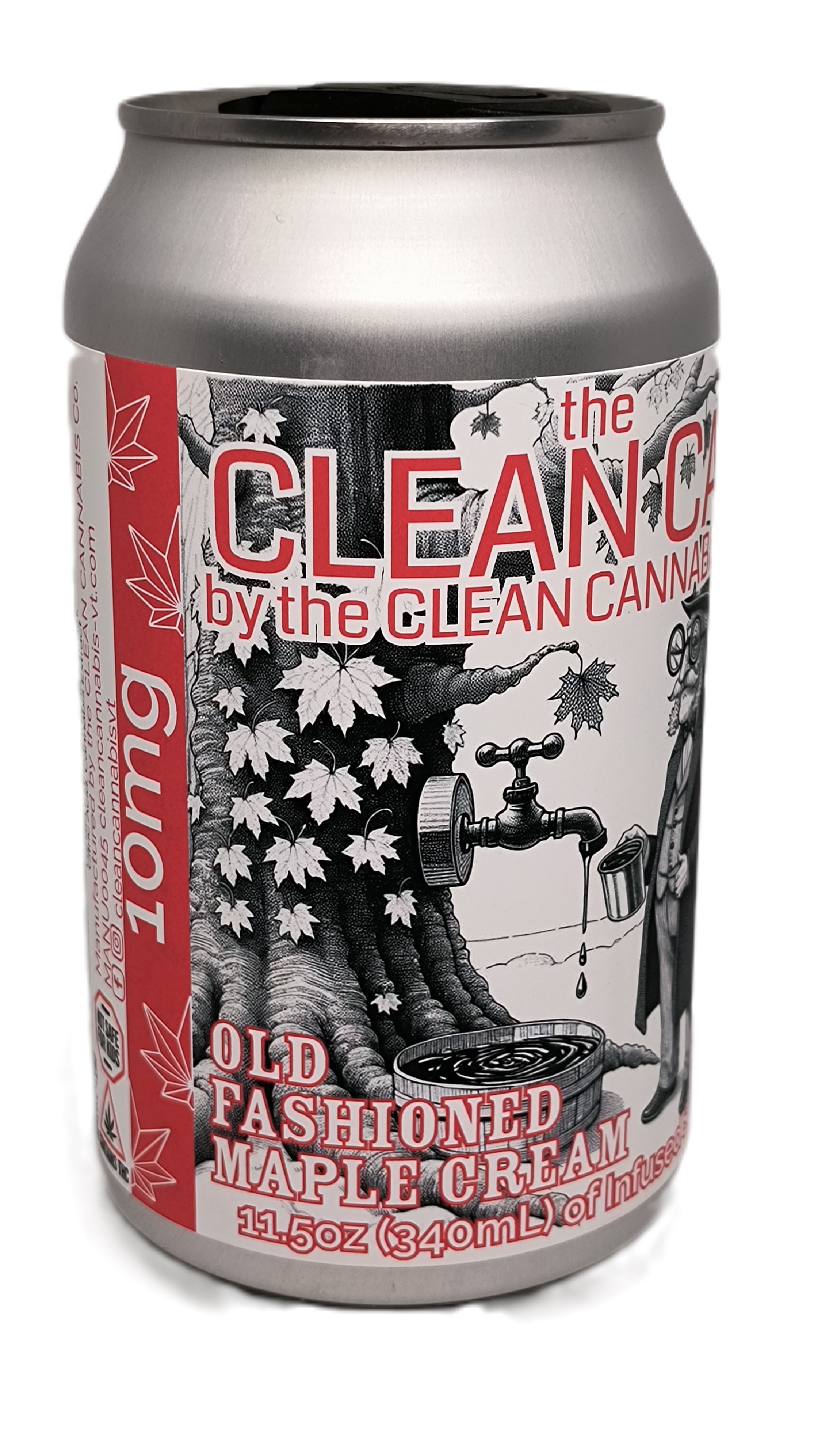 Photograph of product: Old Fashioned Maple Cream Soda | 10mg TH-oui | Clean Oui'd
