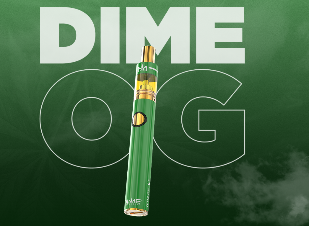 Photograph of product: DIME | 1g AIO Vape | Grape Limeade
