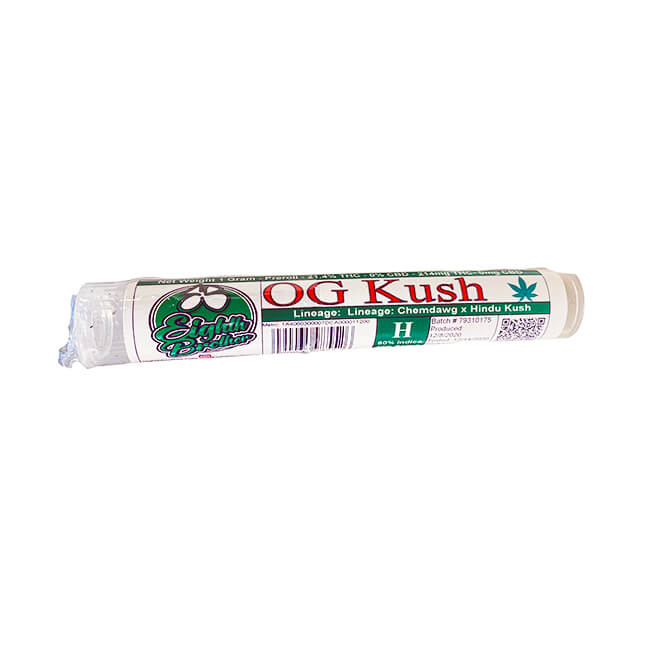 Photograph of product: Brother - OG Kush (I-Hybrid) Preroll 1g