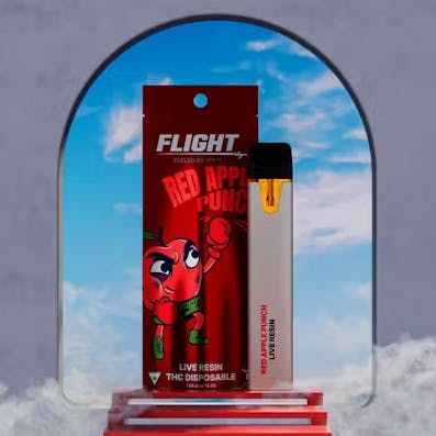 Photograph of product: Flight Live Resin All-in-One Vape - Strawberry Shortcake