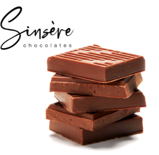 Photograph of product: Loves Oven - Sinsere - Rest Easy 1:1:1  Milk Chocolate Bar (TH-oui:CBD:CBN) 100mg