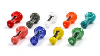 Photograph of product: 2.5" Hand Pipe | Assorted Colors