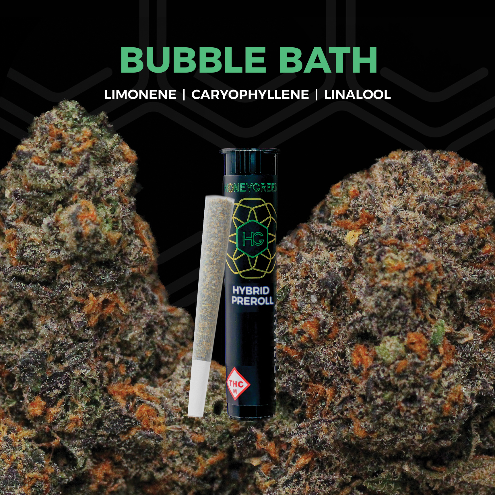 Photograph of product: Bubble Bath | PreRoll