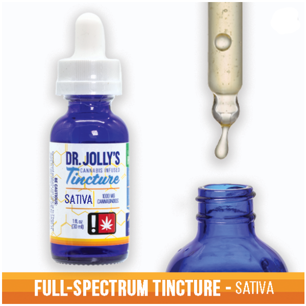 Photograph of product: Dr. Jolly's | Oui'd Full Spectrum Tincture