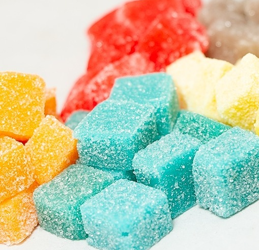 Photograph of product: Book Worm Raz Apple (Hybrid) | Dorks | Gummies | 200mg