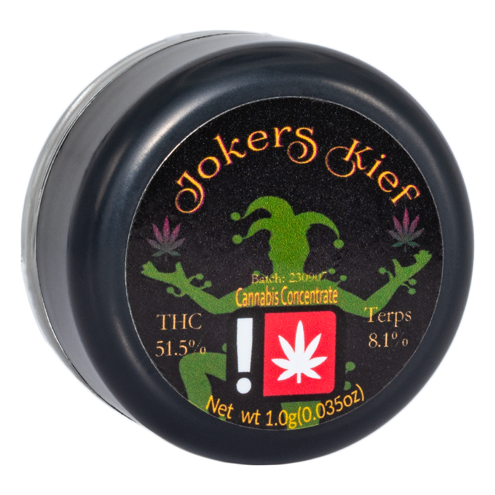 Photograph of product: Kief Dab - Hybrid - 1g - Jokers Blend