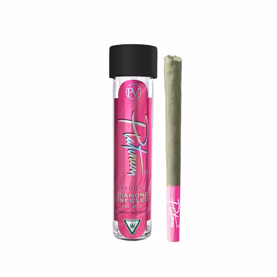 Photograph of product: Platinum | Diamond InfusedCaked Up Cherries | Infused Preroll