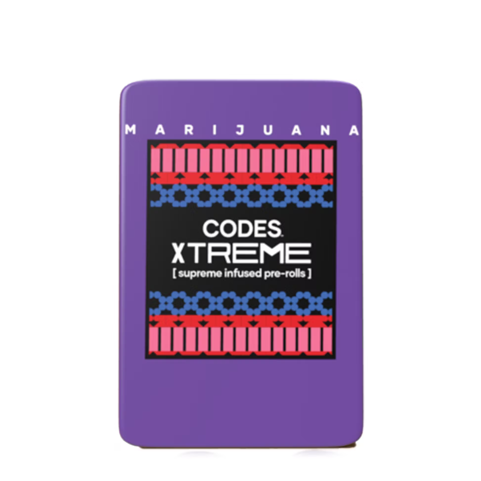 Photograph of product: CODES: Infused Pre-Roll Pack | Tangerine x Starfire Chem | XTREME J's ea | 3pk