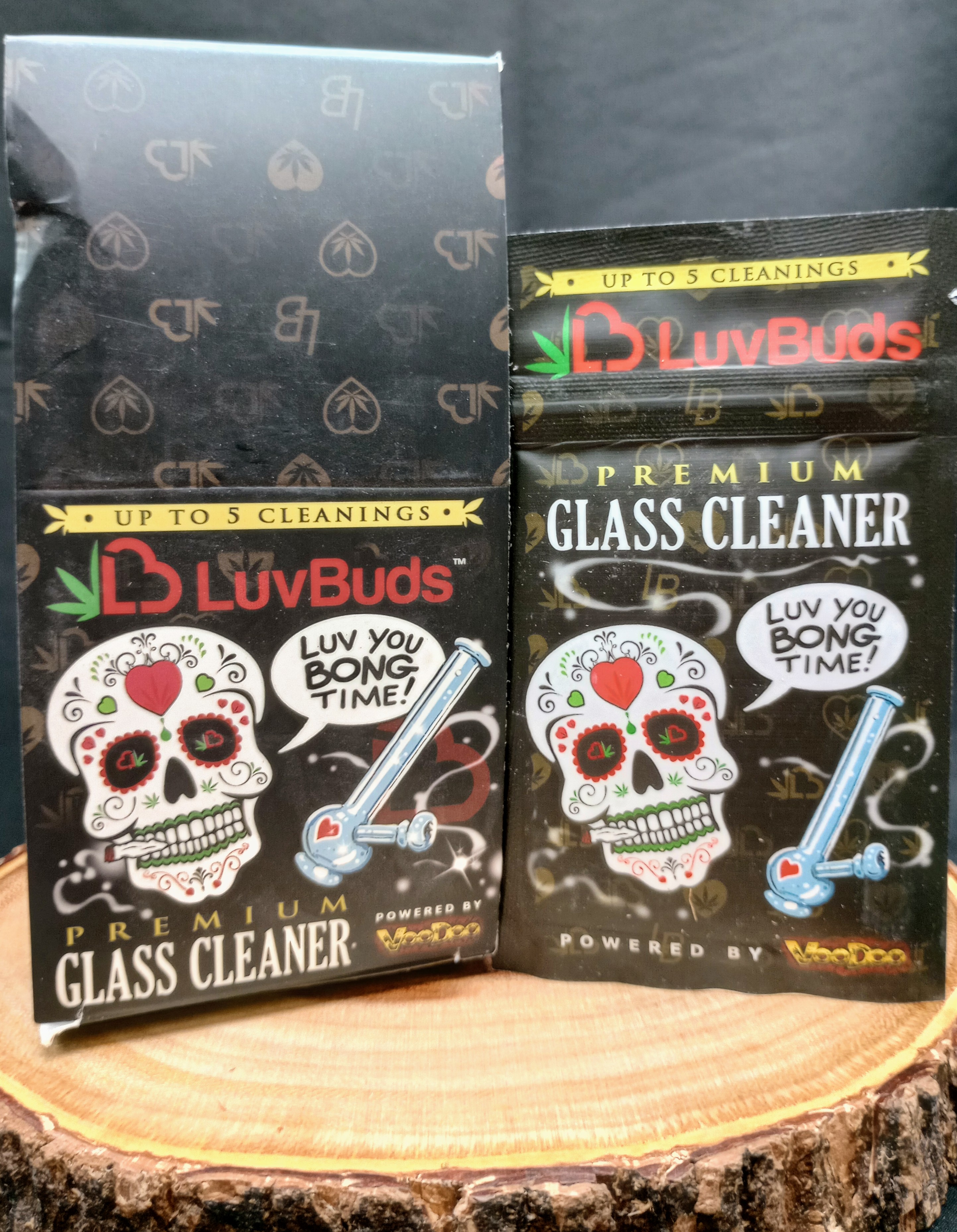 Photograph of product: I Love You Bong Time Glass Cleaner