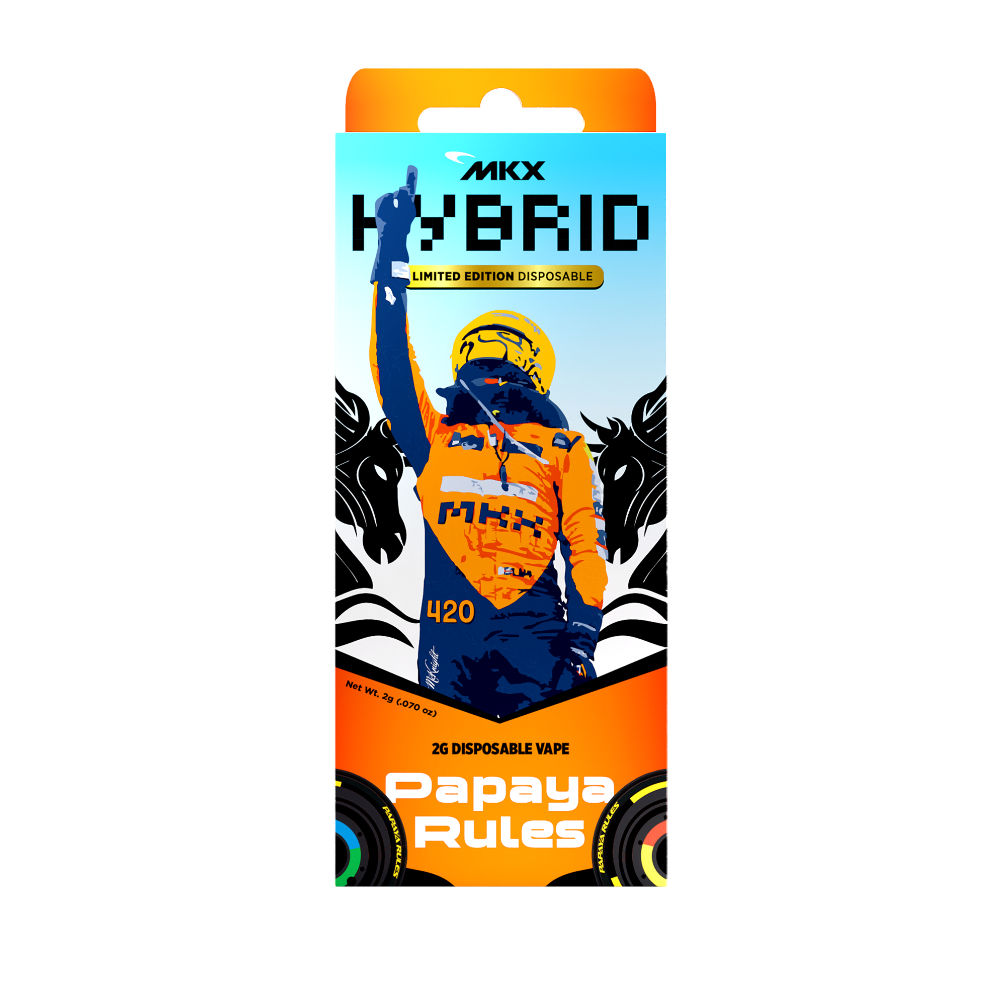 Photograph of product: MKX - Papaya Rules Disposable 2g