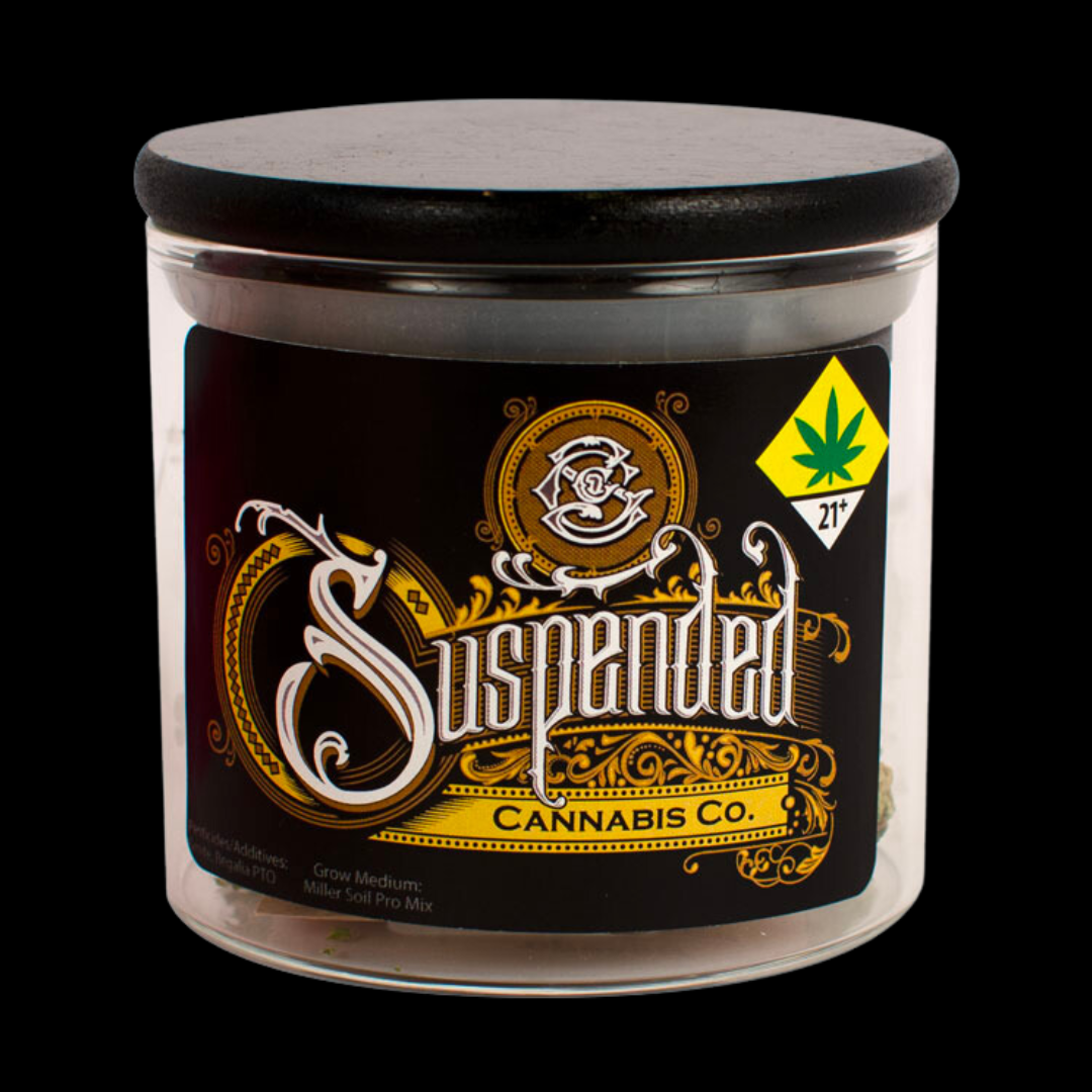 Photograph of product: GMO Flower Suspended Brands - 3.5g