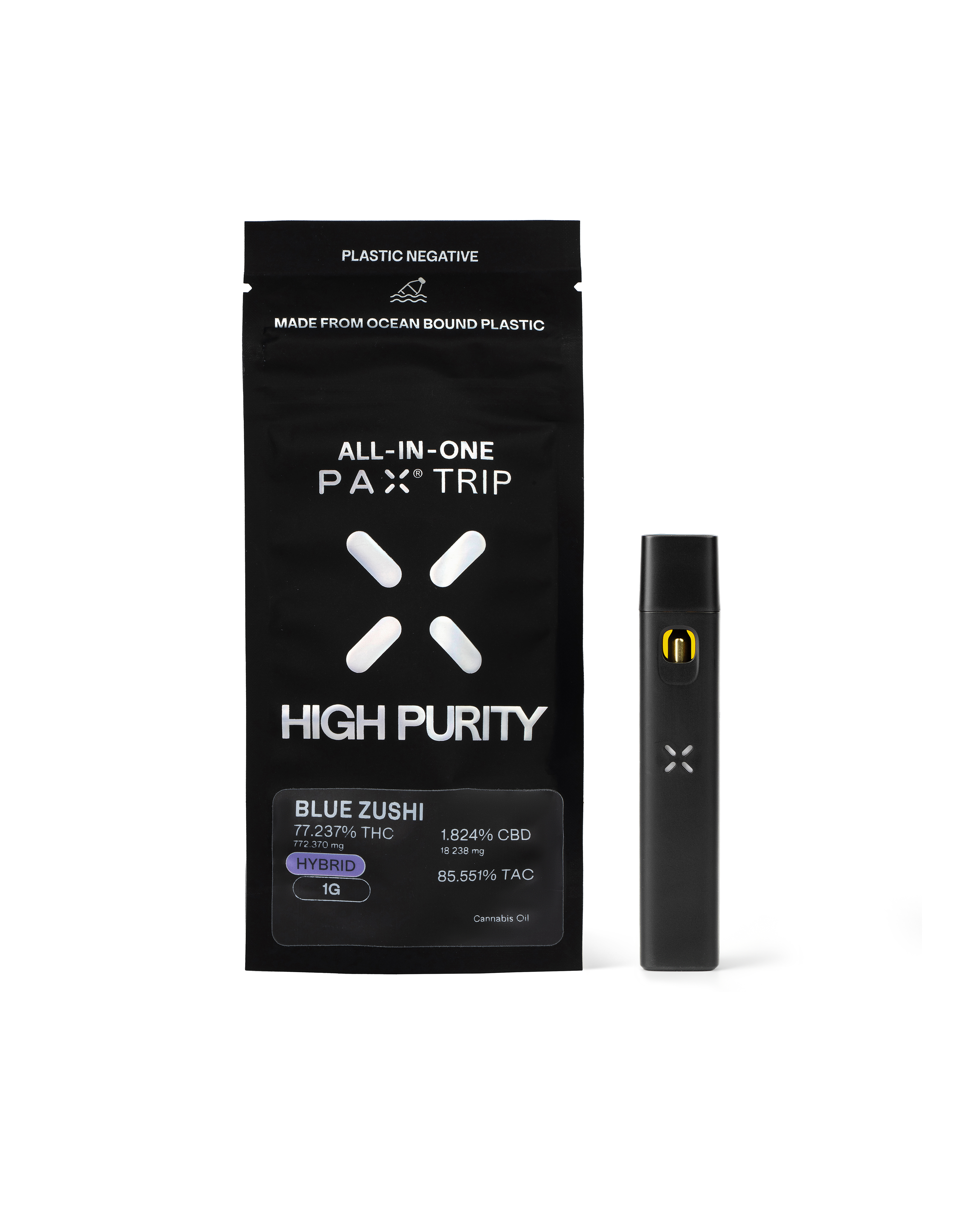 Photograph of Product: BLUE ZUSHI Trip | 1 g AIO