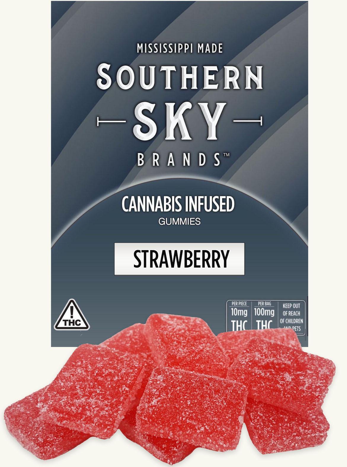 Photograph of product: Southern Sky | 250mg | Strawberry