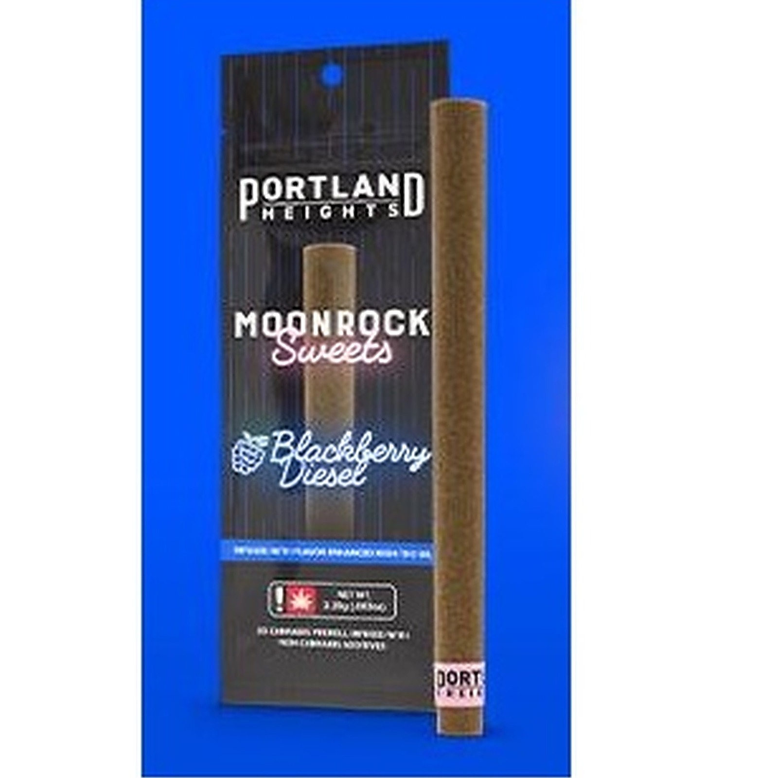 Photograph of product: Portland Heights > SWEETS Blunt 2g > Hybrid > Mango Dream