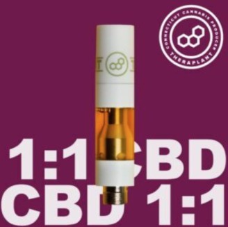 Photograph of product: Vape Cart | Purple P 1:1 Vape 0.5.g | 41008
