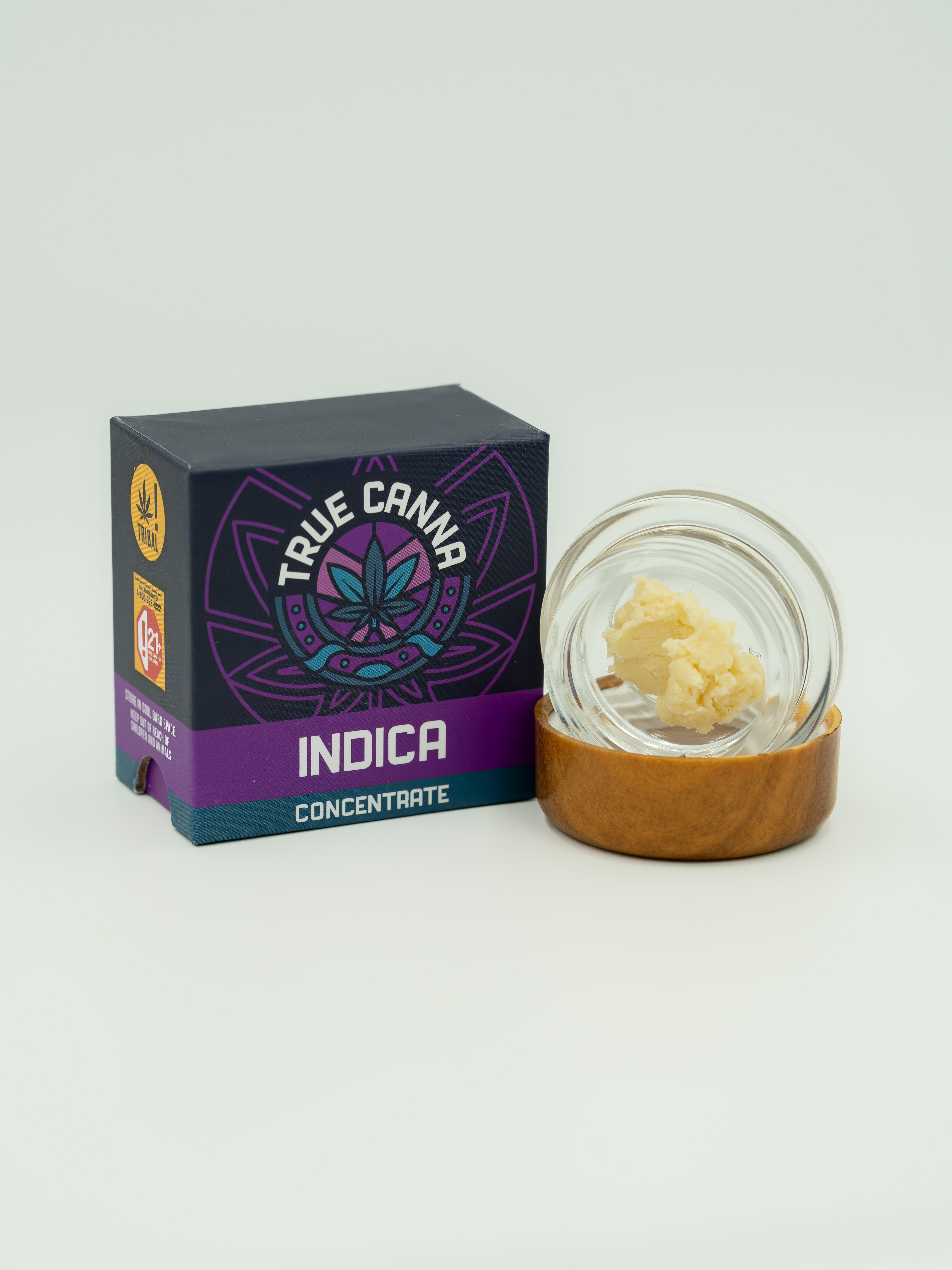 Photograph of product: True Canna Concentrate - Blueberry Donut - Oui'd