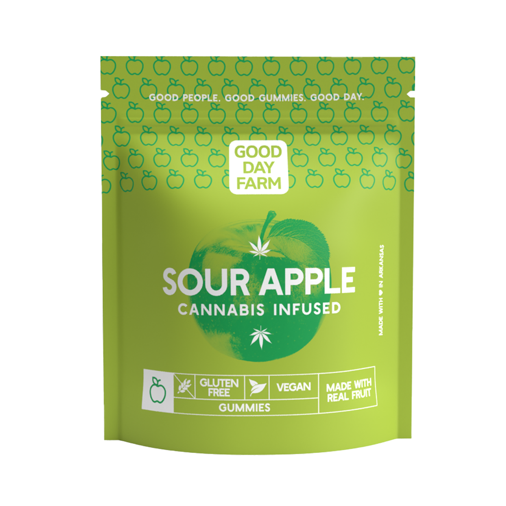 Photograph of product: SOUR APPLE | 10 X 20MG