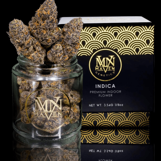 Photograph of product: Maven Flower Black Diamond X 3.5g - 