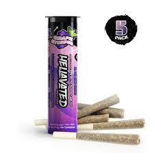 Photograph of product: Hellavated - Grape Stomper - Infused Pre Roll 5pk by Hellavated