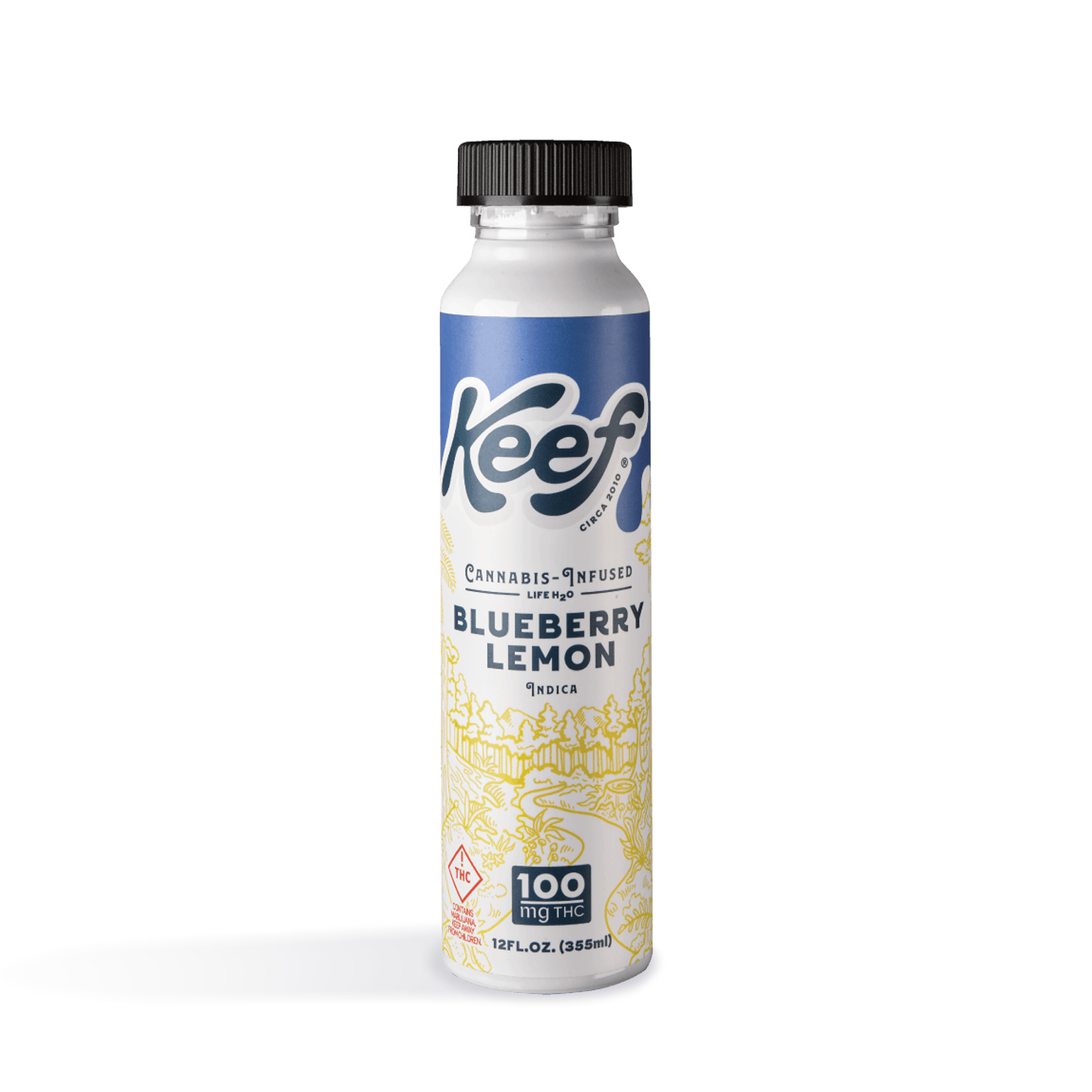 Photograph of product: Blueberry Lemon Life H2O | 100mg