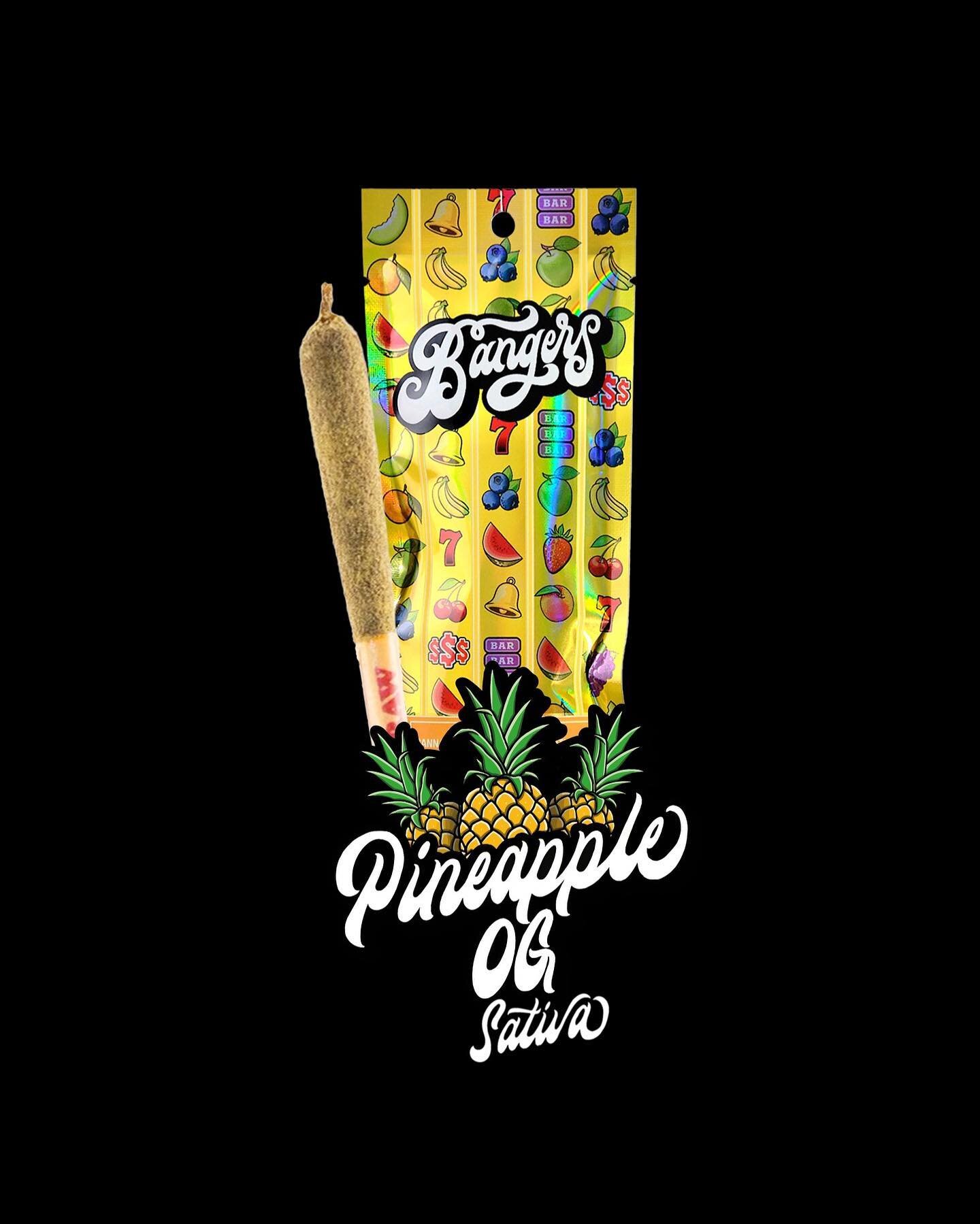 Photograph of product: Bangers | Pineapple Og Infused Preroll   1.2 G