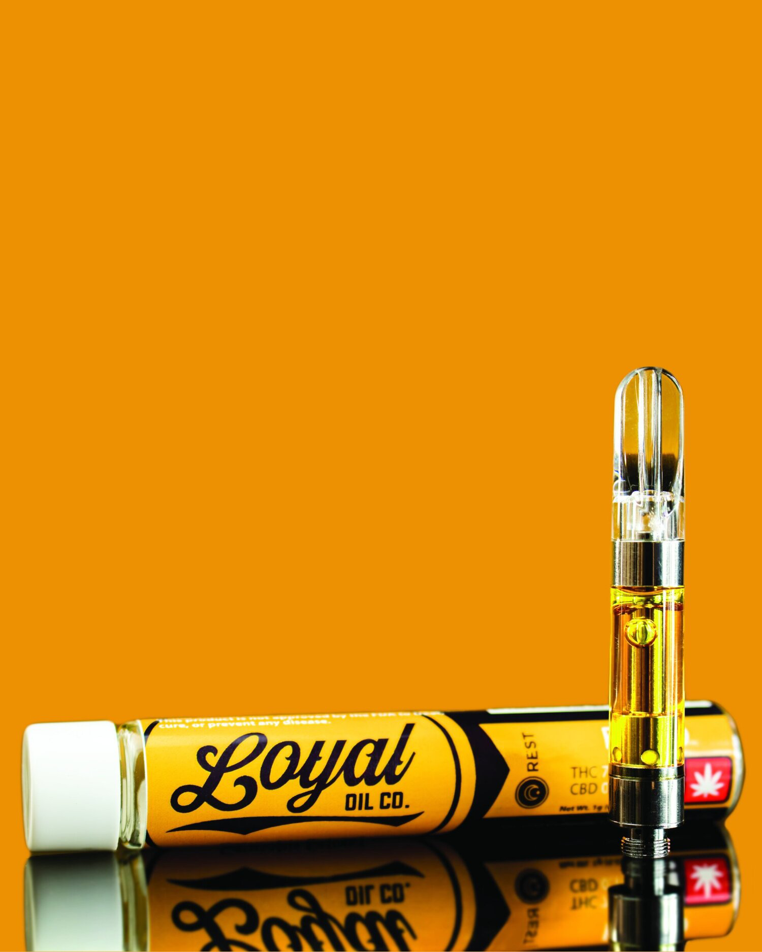 Photograph of product: Loyal Oil Distillate Cartridge - Pink Cookies