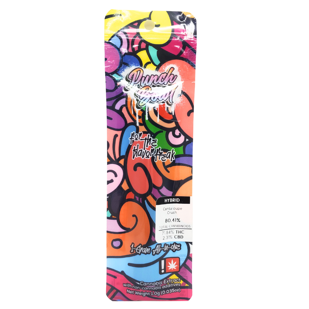 Photograph of product: Flavored Distilate - Hybrid - AIO - 1g - Cantaloupe Crush