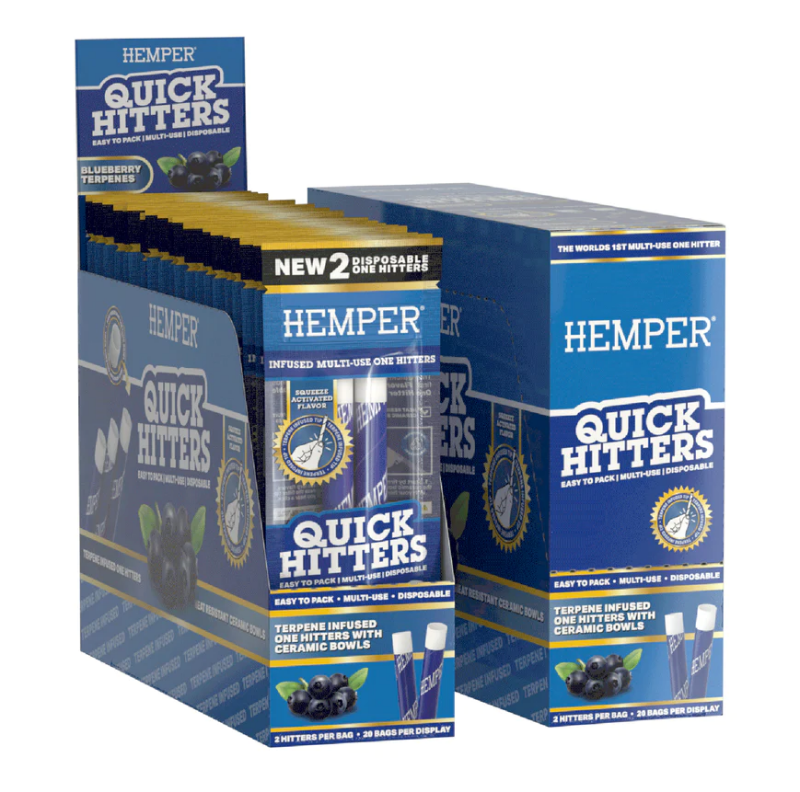 Photograph of product: Blueberry Quick Hitter - Hemper