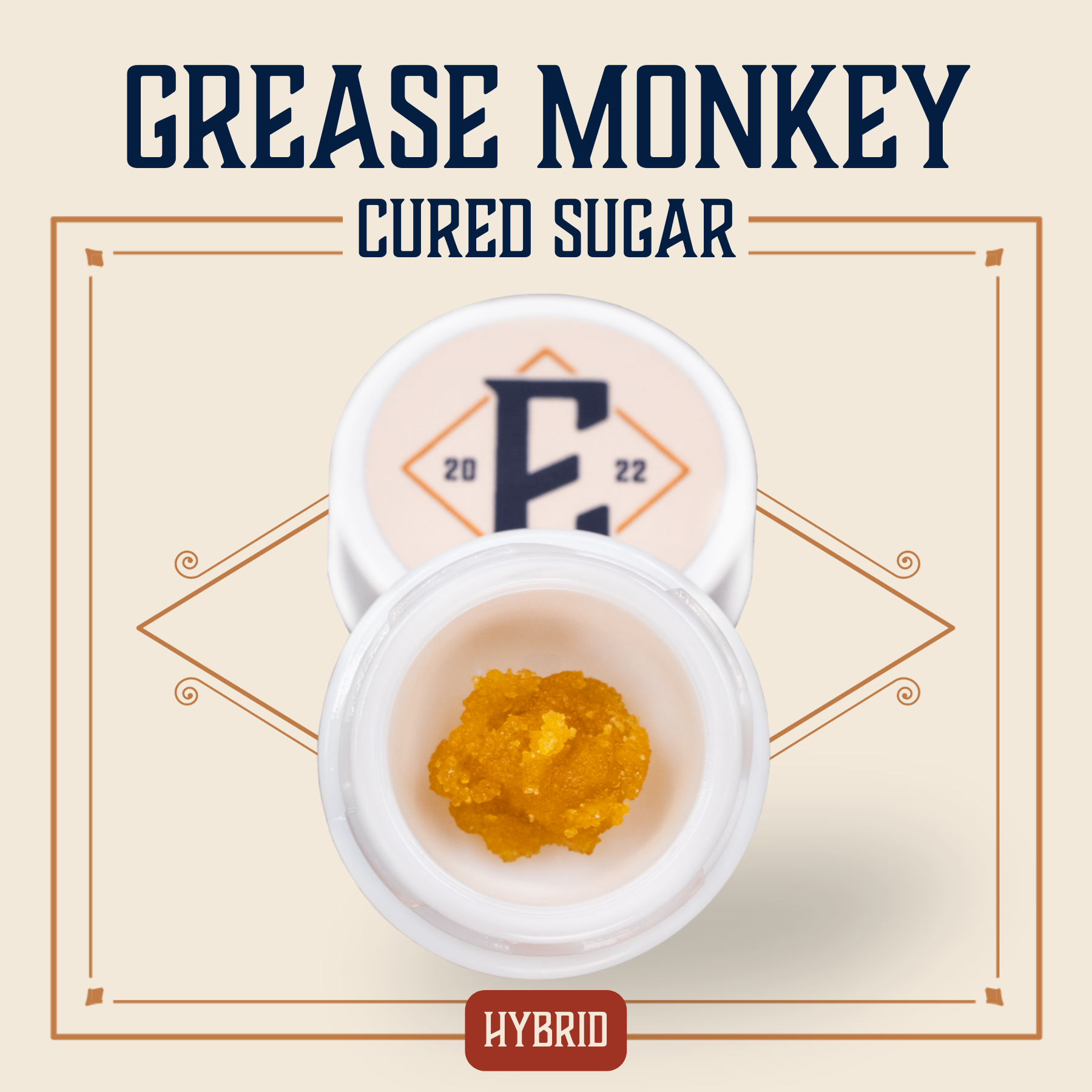Photograph of product: Elevate: Concentrate | Grease Monkey | Cured Sugar | 1g